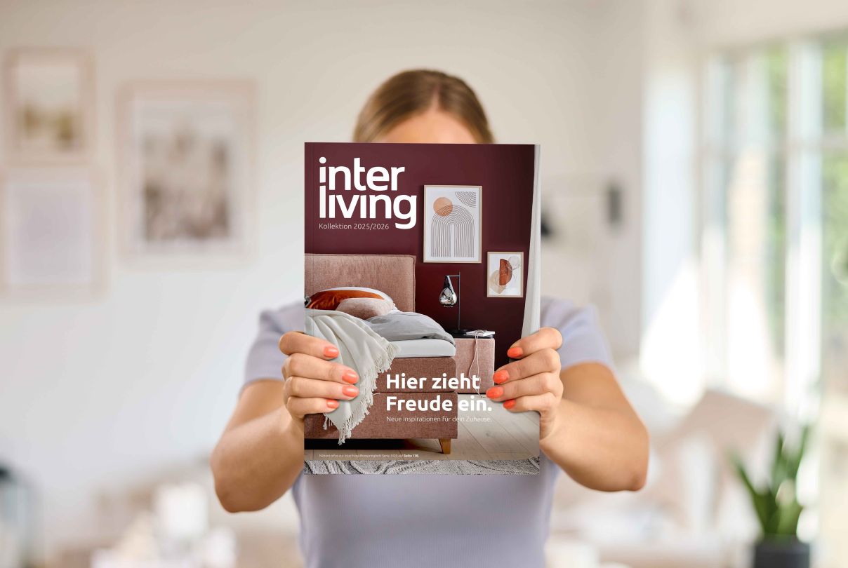 Lass dich vom Interliving Wohnbuch inspirieren!