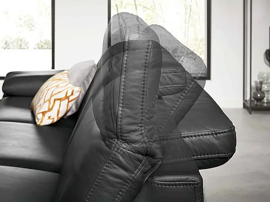 Interliving Sofa Serie 4054 – 2,5-Sitzer Inklusive  Kopfteilverstellung