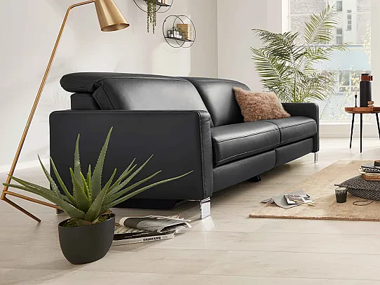 Interliving Sofa Serie 4054 – 2,5-Sitzer  3-Sitzer, ca. B206/H82-104/T104 cm.  