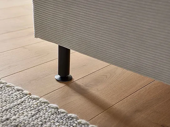 Interliving Boxspringbett Serie 1418 - Boxspringbett mit feinem Cordbezug 