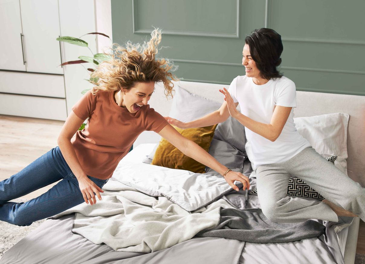 Betten, die jeden Sprung mitmachen!