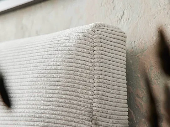 Interliving Boxspringbett Serie 1418 - Boxspringbett mit feinem Cordbezug