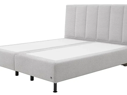 Interliving Boxspringbett Serie 1418 - Boxspringbett mit feinem Cordbezug