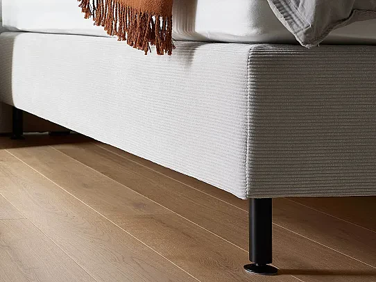 Interliving Boxspringbett Serie 1418 - Boxspringbett mit feinem Cordbezug