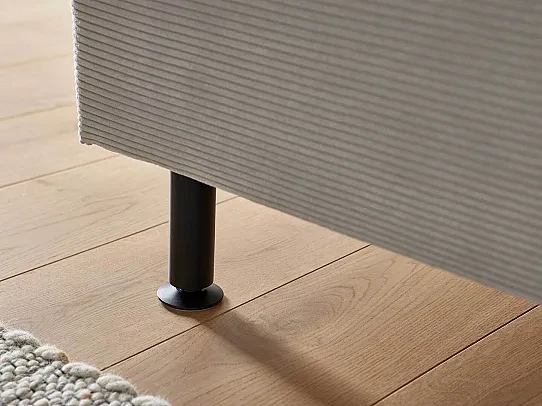 Interliving Boxspringbett Serie 1418 - Boxspringbett mit feinem Cordbezug