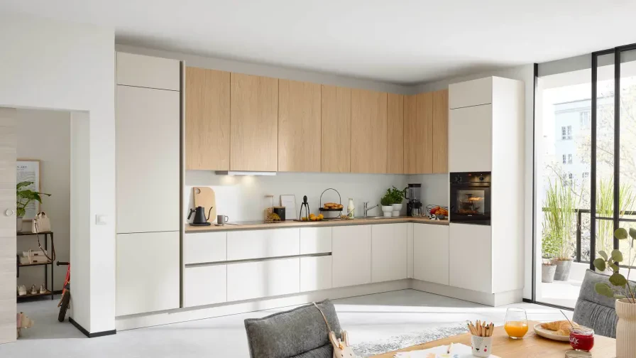 Interliving Küche Serie 3092 mit SIEMENS Einbaugeräten