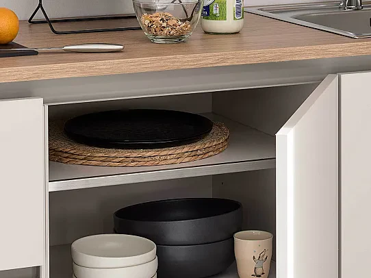 Interliving Küche Serie 3092 mit SIEMENS Einbaugeräten 